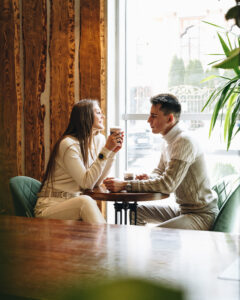 Couple on a First Date