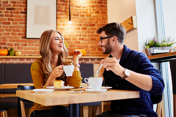 Couple on Coffee Date