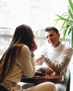 Couple on a First Date