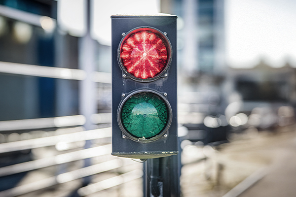 Red signal light