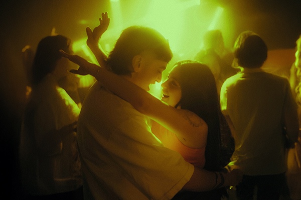 Couple on the dance floor